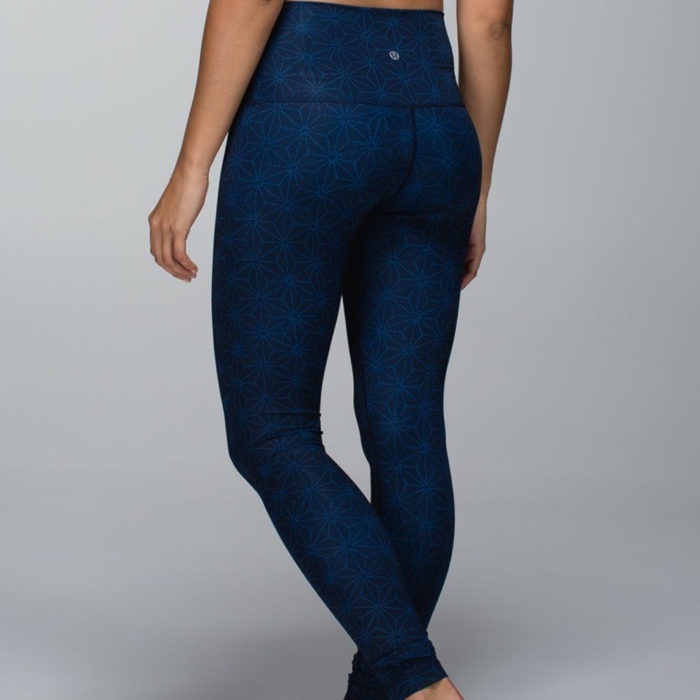 LULULEMON Wunder Under Pant Roll Down Size 6 - Picture 3 of 12